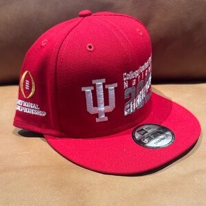 Indiana Hoosiers 2023 CFP National Champions Snapback New Era Hat